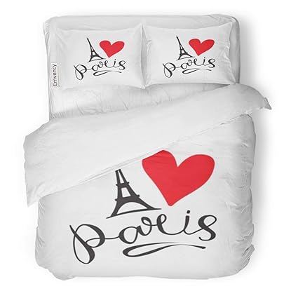 Amazon Com Emvency Decor Duvet Cover Set King Size Black Heart