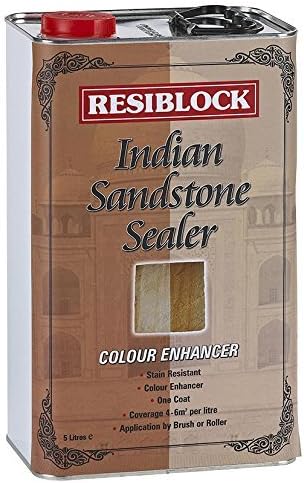 INDIAN SANSTONE SEALER, ENHANCER 5L 18IND05 By RESIBLOCK by Resiblock