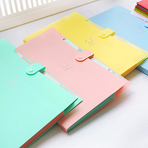 File Folders Classification Office 5 Pocket Paper Black File Folders - Thumbnail 6