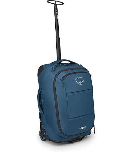 Osprey Transporter Wheeled 38L Carry-On Luggage - Meets Airline Size Requirements With Laptop Sleeve & Durable Design