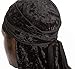 Velvet Durag Doo Du Rag – Black Colored Mane Du-rag Cap Hat For Women Or Men XL XXL Long Thick Color 360 540 Designer Gay