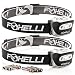 Foxelli Headlamp Flashlight (2-Pack) - 165 Lumen, 3 x AAA Batteries Operated (Included), Bright White Cree Led & Red Light, Perfect for Runners, Lightweight, Waterproof, Adjustable Headband