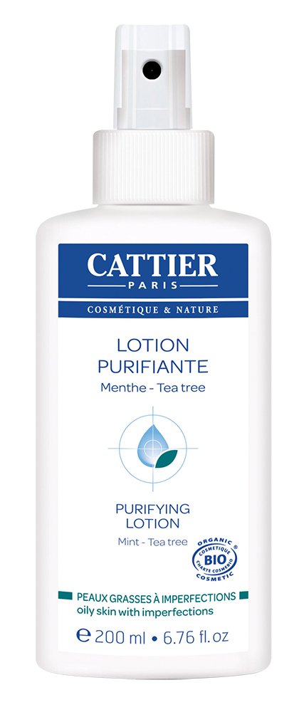 Cattier Organic Purifying Lotion for Combination to Oily Skin 200 ml