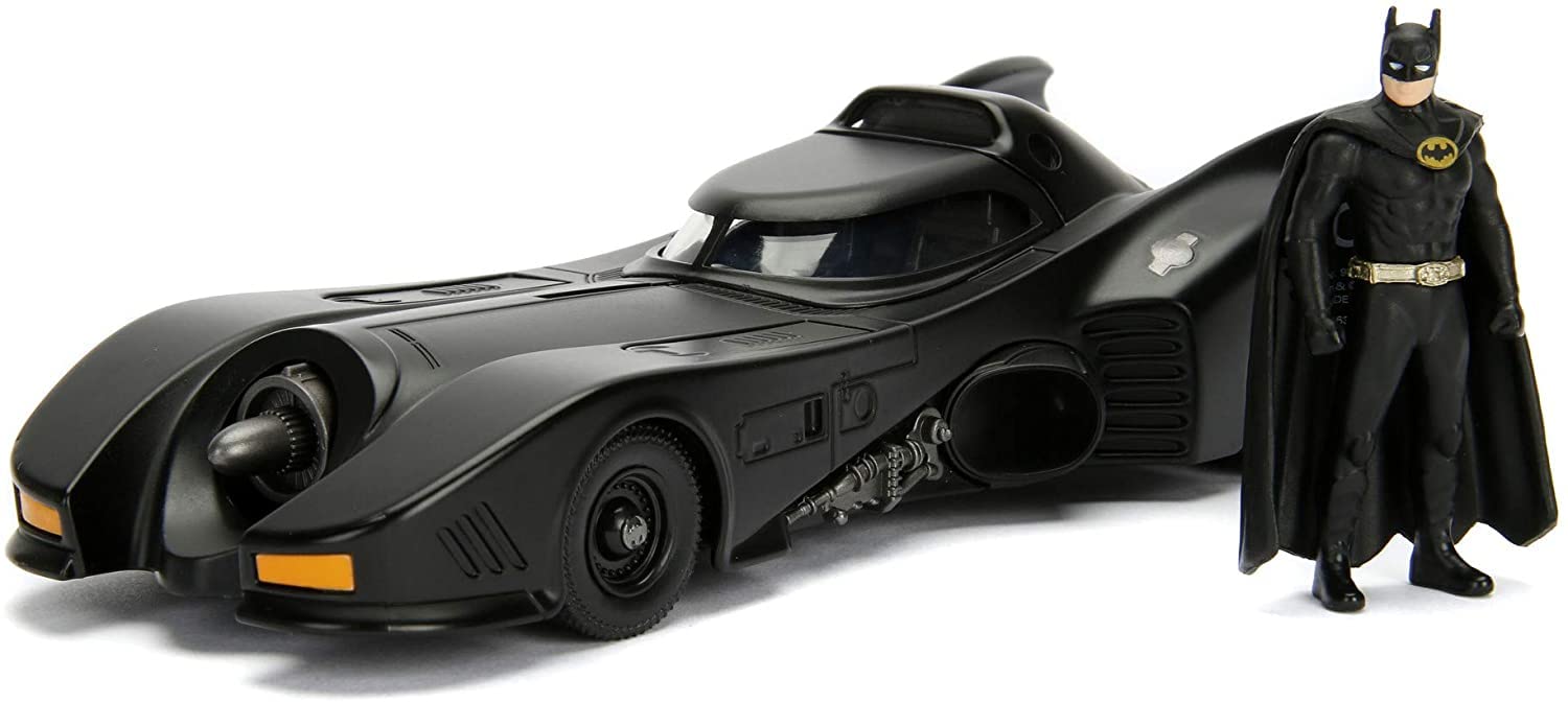 Jada Batman 1989 Batmobile 1:24 Scale Die-Cast Replica, Multi-coloured, One Size