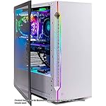 SkyTech-Archangel-Gaming-Computer-PC-Desktop-Ryzen-5-3600-6-Core-36GHz-GTX-1660-Ti-6G-500G-SSD-8GB-DDR4-3000-B450-MB-RGB-AC-WiFi-Windows-10-Home-64-bit-White