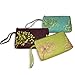 Wristlet Purse - Embroidered Dandelion