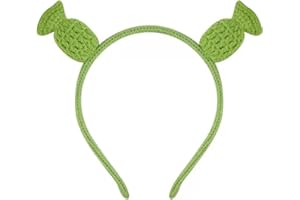 Adjustable Ogre Ears Headband for Adults - Cute Monster Costume Accessory, Durable & Reusable for Halloween, Cosplay, Parties