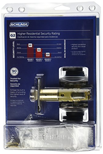 Schlage F51VACC716 Accent Entry Lever, Aged Bronze