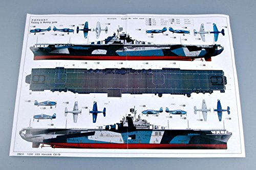 トランペッター 1/350 米海軍 空母 CV-19 ハンコック プラモデル[並行輸入品]