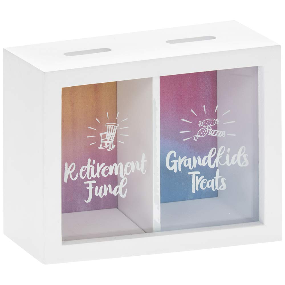 Customized Money Box | Retirement & Grandkids | 1 Pc