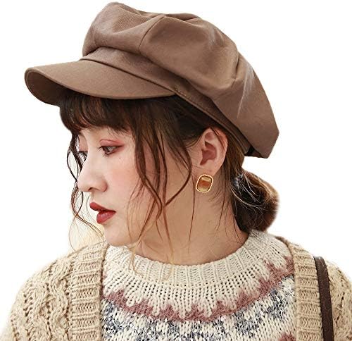 [モニコ] キャスケット 帽子 レディース UV つば広 大きいサイズ キャップ 無地 サイズ調整可 春夏