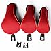 Andux Golf 460cc Driver Fairway Wood Club Head Covers 3pcs/Set Black/Red