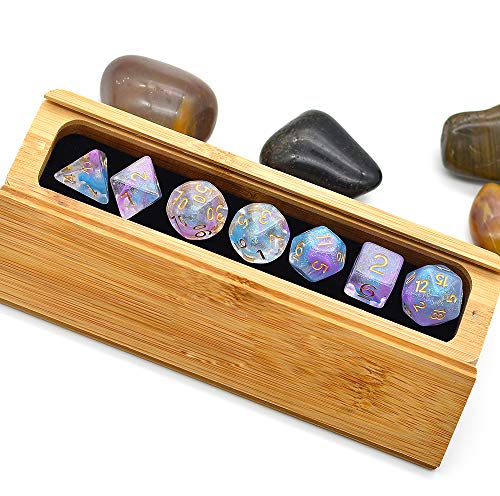 image for UDIXI DND Dice Sets Swirls Iridecent Dice for Dungeons and Dragons Pat