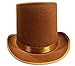 Nicky Bigs Novelties Deluxe Top Hat Costume, Men & Women, Party Hats for Adults, Magician Top Hat Halloween Costume, One Size