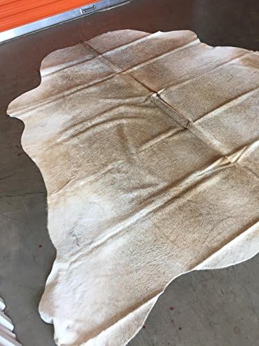 Vanhides Grey Cowhide Rug Leather Area Carpet Size 6x6