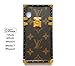 Vintage Trunk Luxury Monogram for iPhone. Handmade with Premium Silicone. Soft Flexible Anti-Scratch Drop Protection. (iPhone X)