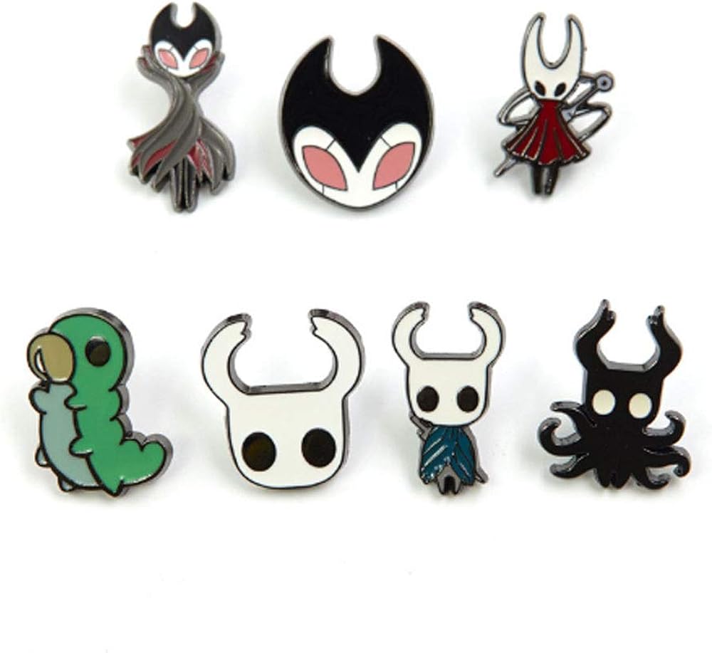 RSV Hollow Knight Brooch(7PCs), Anime Game