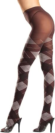 argyle sweater tights