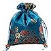 2500 Silk Brocade Sachet Candy Drawer Pouch Jewelry Travel Drawstring Coin Purse Bag H5.5