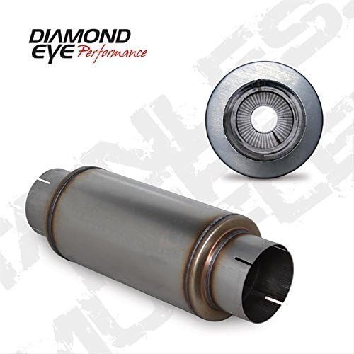 Diamond Eye Performance Muffler, 5In S/S: Ss - 560020