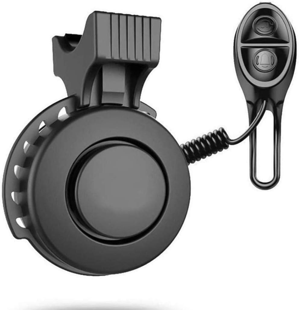 ZHANGKANG Bicycle Bell Electric Bicycle Bell USB Rechargeable Horn Bell for MTB/Road Bike/BMX