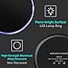 Wireless Charger Safety Qi Wireless Charging Pad with Led Indicator Lights for iPhone X/iPhone 8/8 Plus, Samsung S9/S9+/Note 8/S8/S8+/S7 More