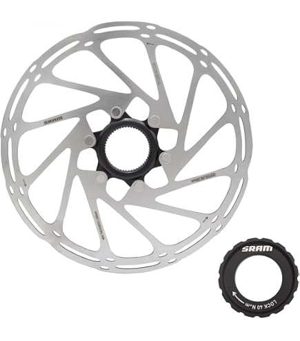 Amazon.com : SRAM CenterLine Disc Brake Rotor - 200mm, Center Lock