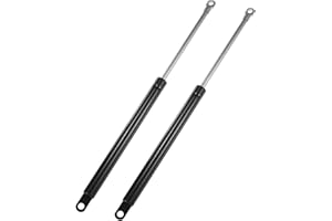 ARISELIFT 15 Inch 40Ib/178N/18kg Gas Springs, 15" Gas Struts Hydraulic Lift Support Toolbox Storage Box Window, 2 Pcs, Black