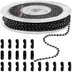 Jishi Steel Ball Chain Bead Dog Tag Chain Beaded