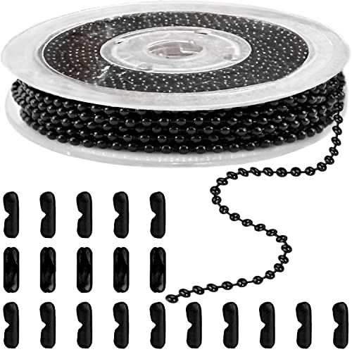 Jishi Steel Ball Chain Bead Dog Tag Chain Beaded