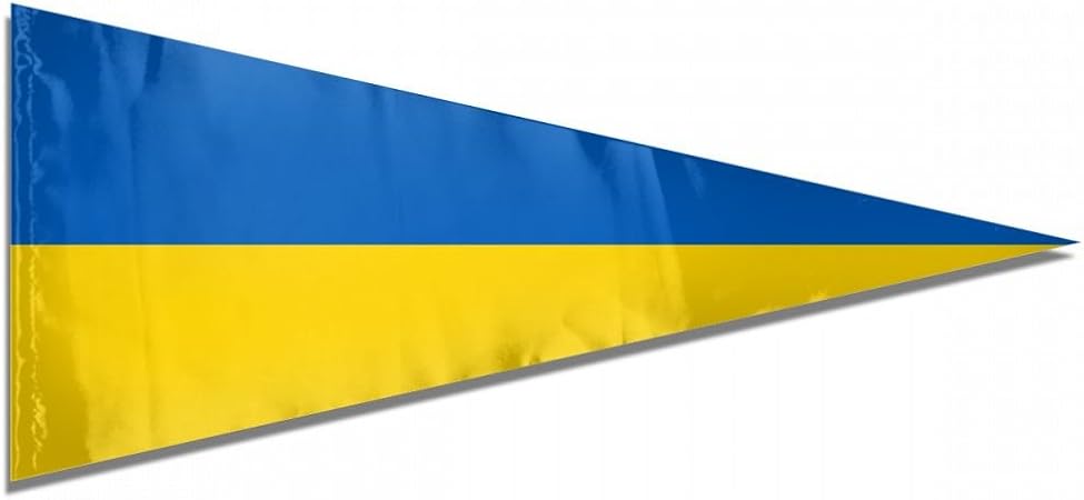 Amazon Com Flag Of Ukraine Premium Pennant Indoor Outdoor Banner