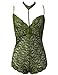 Sexy Lingerie Lace Floral Sheer Underwear Choker Bodysuit Babydoll Nightwear