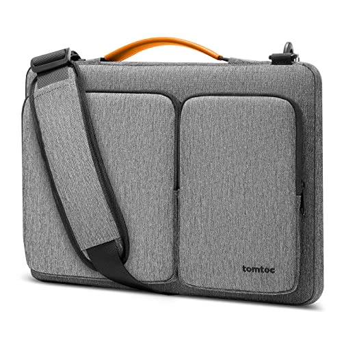 tomtoc Laptoptasche 14 Zoll für 14 Zoll MacBook Pro M5 Pro/Max (2026) A3426 A3427 A3434, M4/M3/M2/M1, 360° Schutz für Laptop, 13,5-14 Zoll Wasserabwei