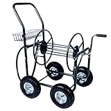 Karmas Product 4-Wheel Garden Hose Reel Cart link to Amazon