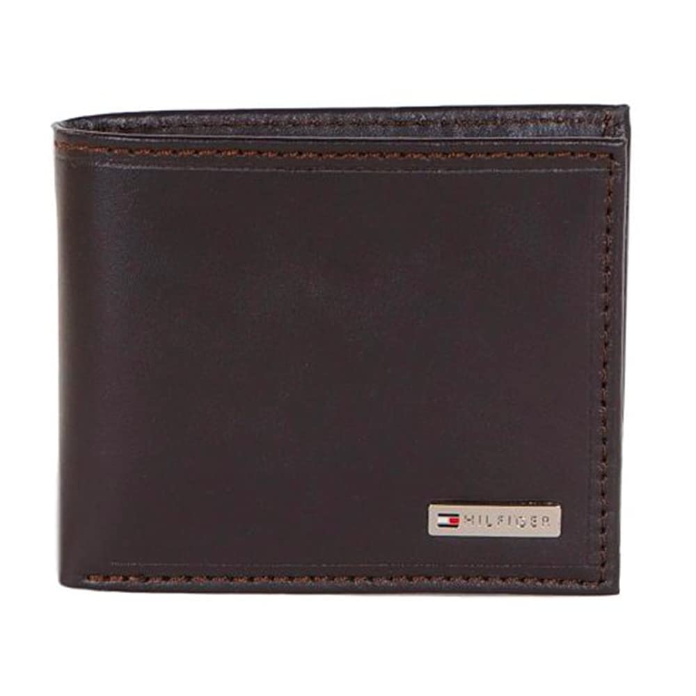 Tommy Hilfiger Men's Leather Fordham Bifold Wallet