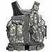 Lixada Tactical Vest Lightweight Breathable Polyester Combat-Vest Outdoor Training Vest Adjustable for Adults CS/Hunting/Training