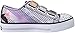Skechers Little Kid (4-8 Years) Twinkle Toes: Chit Chat-Prolifics Black/Lavender Light-Up Sneaker - 12 M US Little Kid