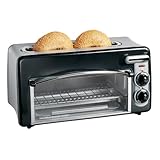 Hamilton Beach 22708 Toastation 2-Slice Toaster and Mini Oven, Black