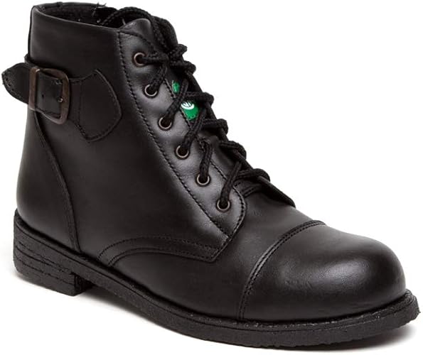 green patch certified safety boots
