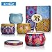 Y YUEGANG Scented Candles Gift Sets, Natural Soy Wax 4.4 Oz Unit Portable Travel Tin Perfect for Women Aromatherapy Anniversary – 4 Packthumb 1