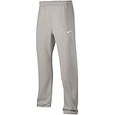 Nike Club Swoosh Men's Fleece Sweatpants Pants Classic Fit - Small - Light Heather Grey