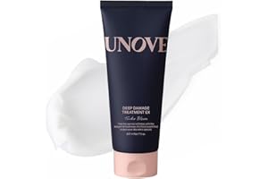 UNOVE Deep Damage Treatment Ex - Protein Hair Treatment & Hair Mask for Damaged Hair | Deep Conditioning & Keratin Hair Mask for Dry, Frizzy Hair | Korean Hair Care | Tender Bloom, 7 fl oz