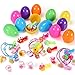 12 Pcs Filled Easter Eggs Prefilled Plastic Surprise Eggs Girl Dressing Up Accessories Easter Basket Stuffers Easter Theme Party Favor, Easter Eggs Hunt, Basket Stuffers Fillers, Classroom Prize Supplies