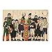 WerNerk Naruto Characters Kakashi Poster Photo Vintage Poster Artwork for Wall Decoration with Different Patterns, Different Sizes(51×35cm-2)