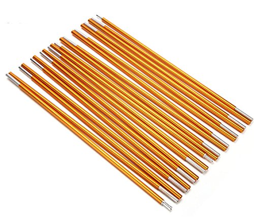 FUNS 369cm/145in Aluminum Alloy Tent Pole Supprt Bar Awning Frames Kit Tent Rod Accessories