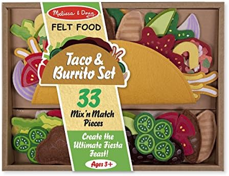 melissa and doug taco and tortilla set