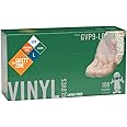 Safety Zone GVP9-MD-HH Economy Disposable Glove, Powder Free, M, Vinyl (Pack of 1000)