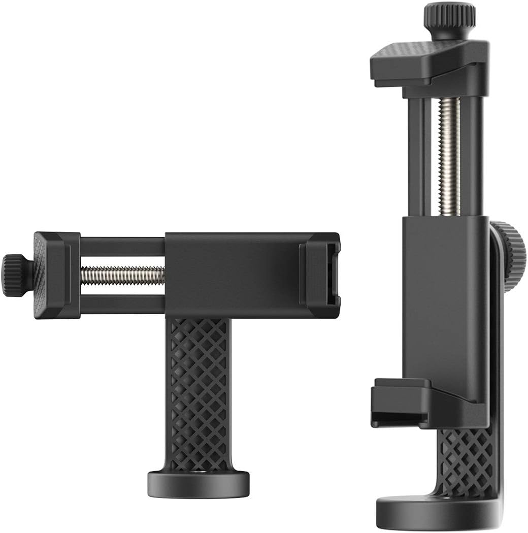 Ulanzi ST-17 Phone Tripod Mount with Cold Shoe Smartphone Tripod Adapter Cell Phone Holder for iPhone 11/11 Pro/11 Pro Max/X/XS/Xs Max : Camera & Photo