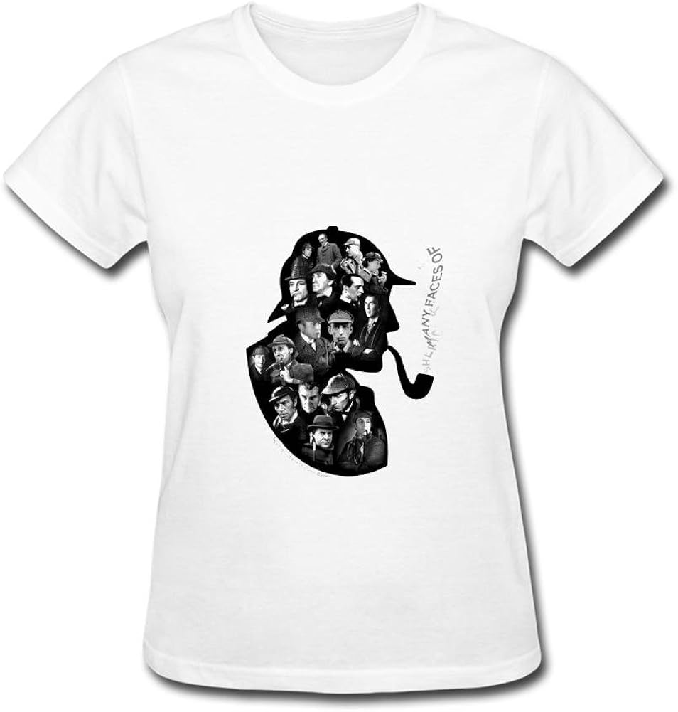 Women's Sherlock Holmes Short Sleeve T-Shirt
