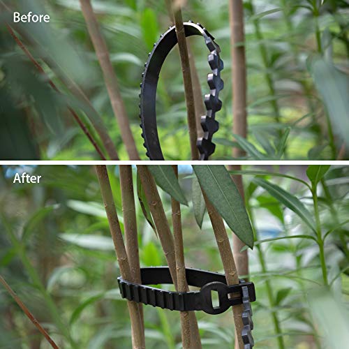 senover Adjustable Tree Stake Supports New Tree Straps Duty Tree Ties Tree Stakes Supports Tree Plant Cable Ties 5 Pieces - Thumbnail 3